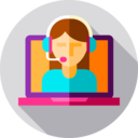 professions and jobs,commerce and shopping,user,communications,person,online,commerce,support,commercial,call center,online support,headset